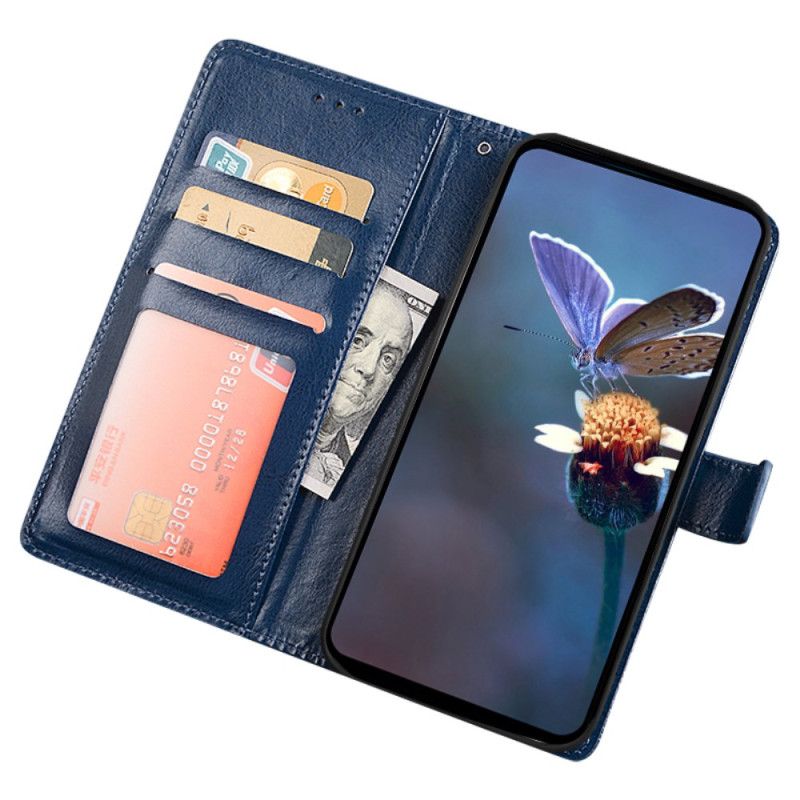 Kožený Kryt Motorola Edge 50 Fusion Idewei