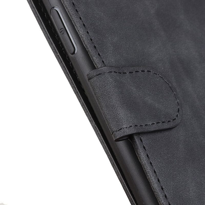 Kožený Kryt Motorola Edge 50 Fusion Khazneh Retro Peněženka