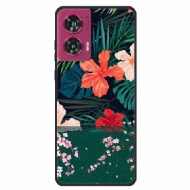 Kryt Motorola Edge 50 Fusion Barevné Květiny