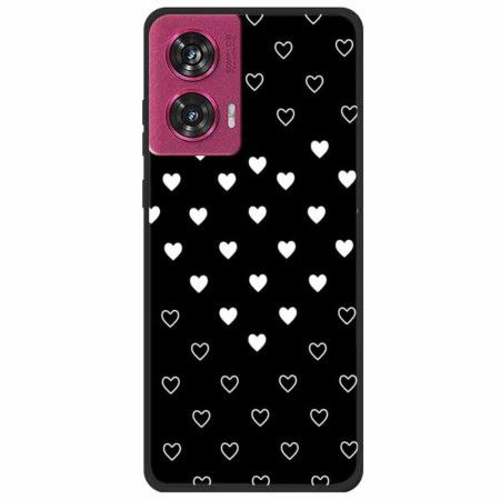 Kryt Na Motorola Edge 50 Fusion Bílé Srdce
