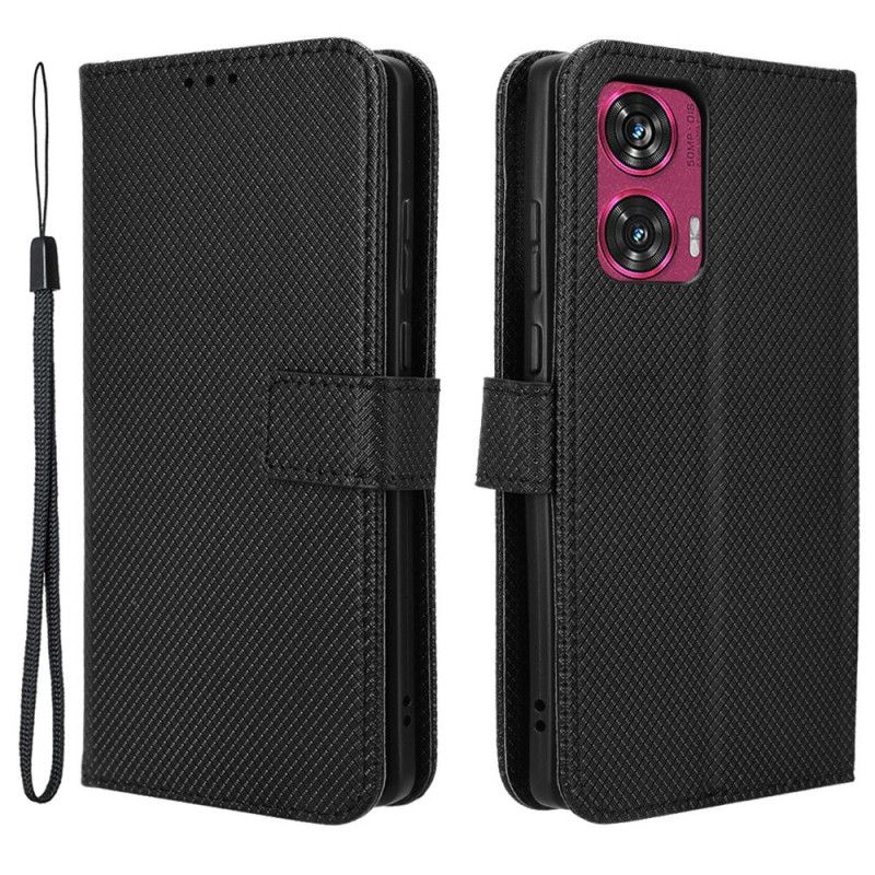 Peněženková Pouzdra Motorola Edge 50 Fusion Kryty Na Mobil Popruhové Body