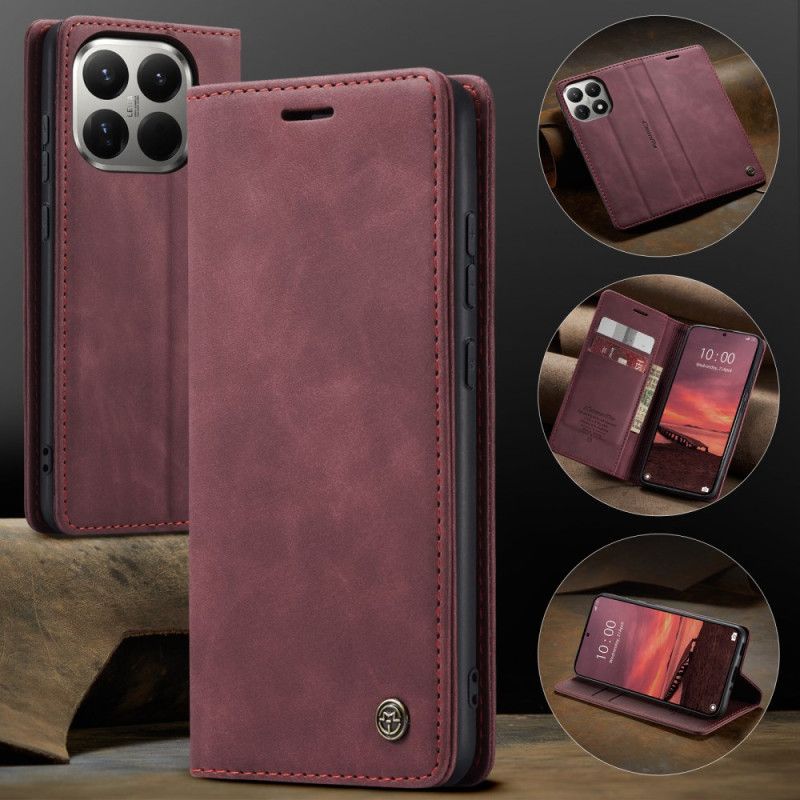 Kožené Pouzdro Folio Na Xiaomi 15t Pro Caseme
