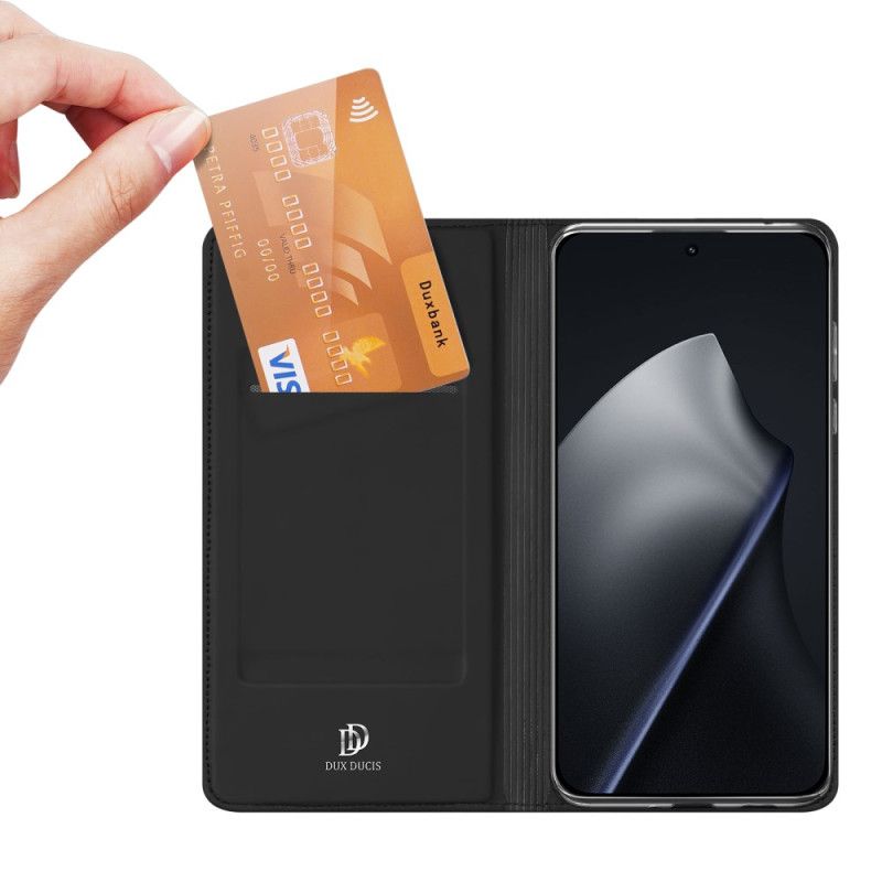 Kožené Pouzdro Folio Xiaomi 15t Pro Skin Pro Series Dux Ducis