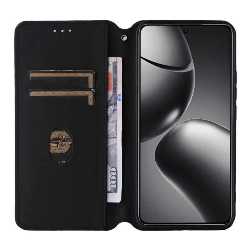 Kožené Pouzdro Xiaomi 15t Pro Kryty Na Mobil Třpytky