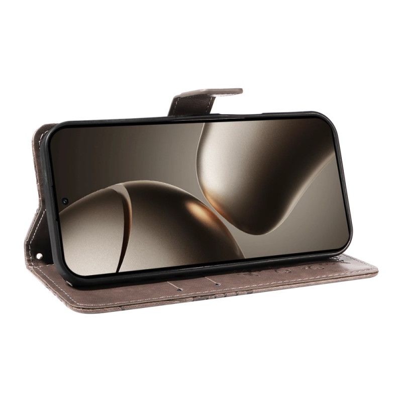 Kožený Kryt Na Xiaomi 15t Pro Obří Motýli