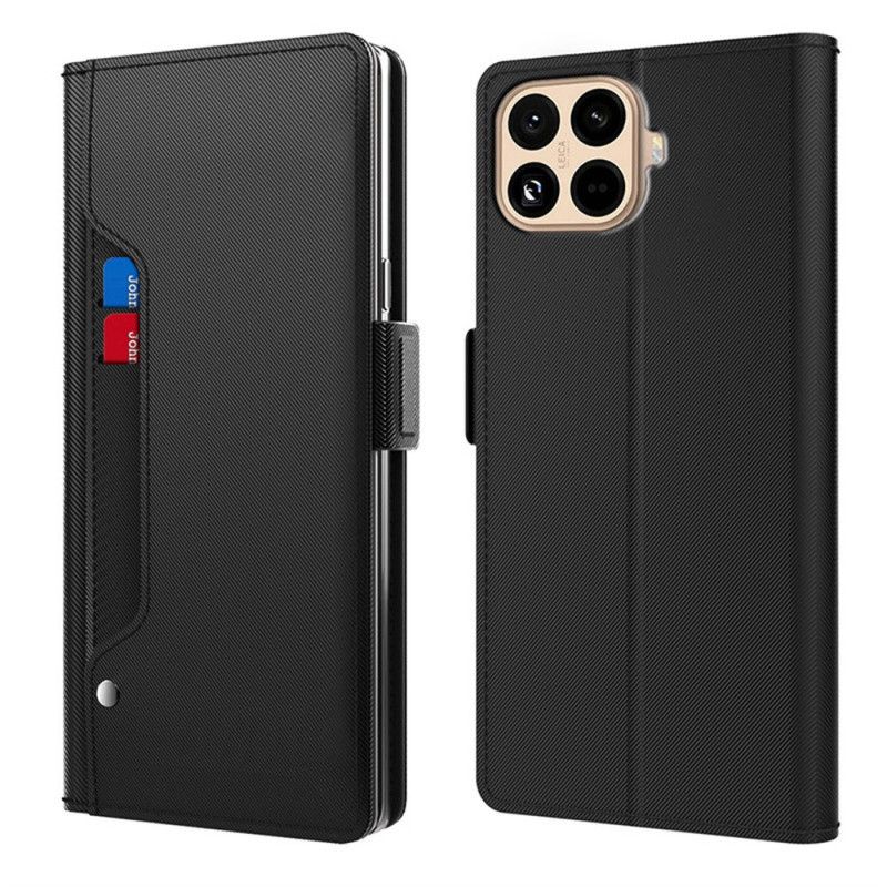 Kožený Kryt Na Xiaomi 15t Pro Zrcadlové A Odnímatelné Pouzdro Na Karty