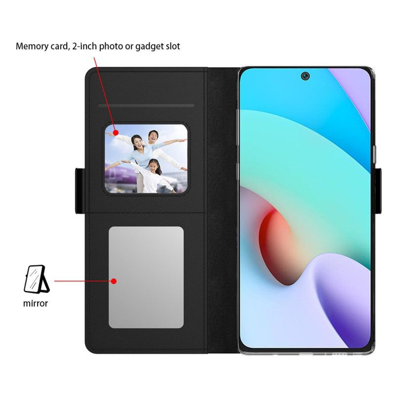 Kožený Kryt Na Xiaomi 15t Pro Zrcadlové A Odnímatelné Pouzdro Na Karty
