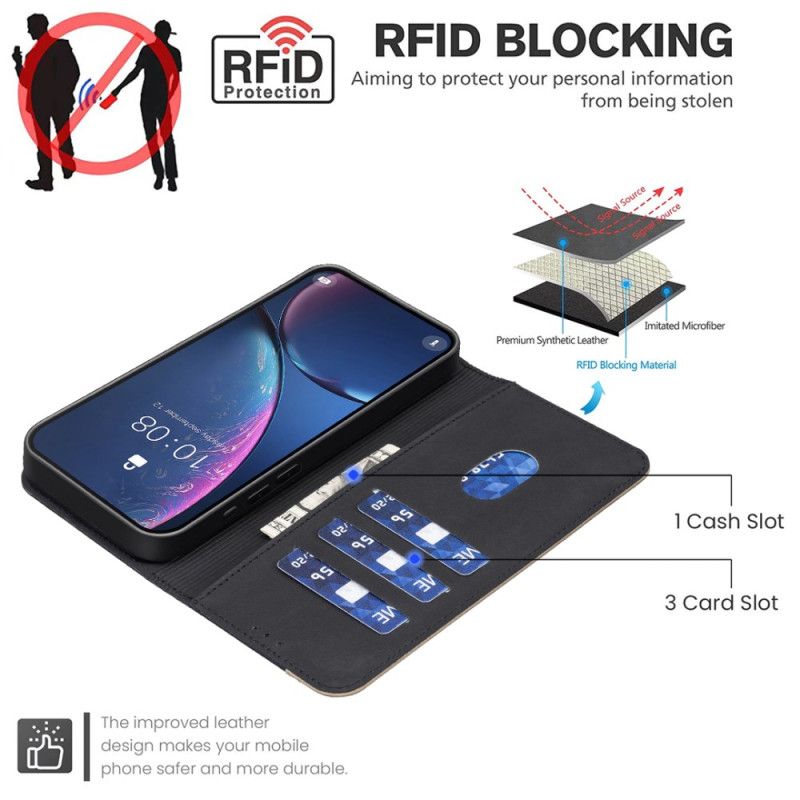 Kožený Kryt Xiaomi 15t Pro Květinová Barva Binfen