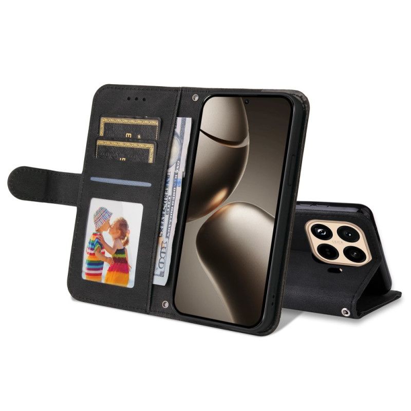 Kožený Kryt Xiaomi 15t Pro Nýt