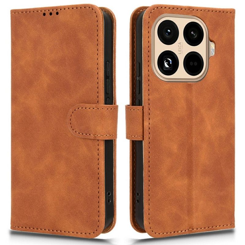 Kožený Kryt Xiaomi 15t Pro Semišový Efekt