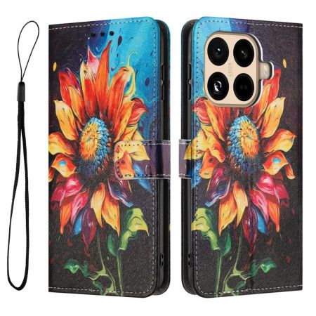 Kožený Kryt Xiaomi 15t Pro Slunečnice