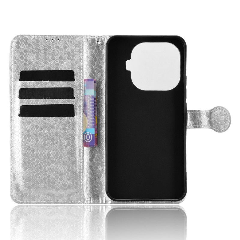 Kožený Kryt Xiaomi 15t Pro Třpytivé Tečky