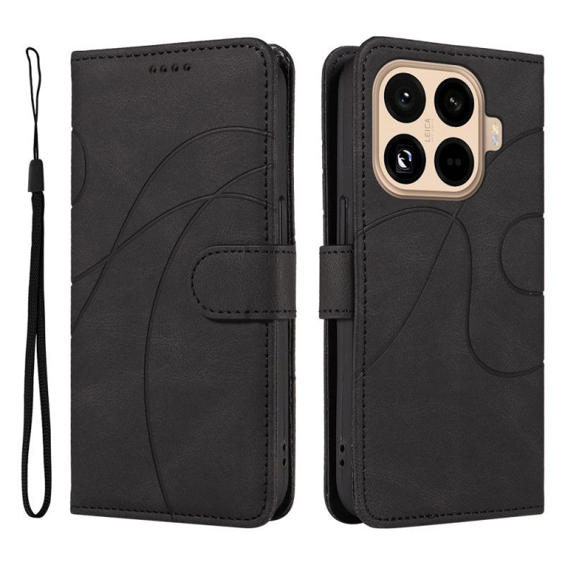 Kožený Kryt Xiaomi 15t Pro Vlnitý