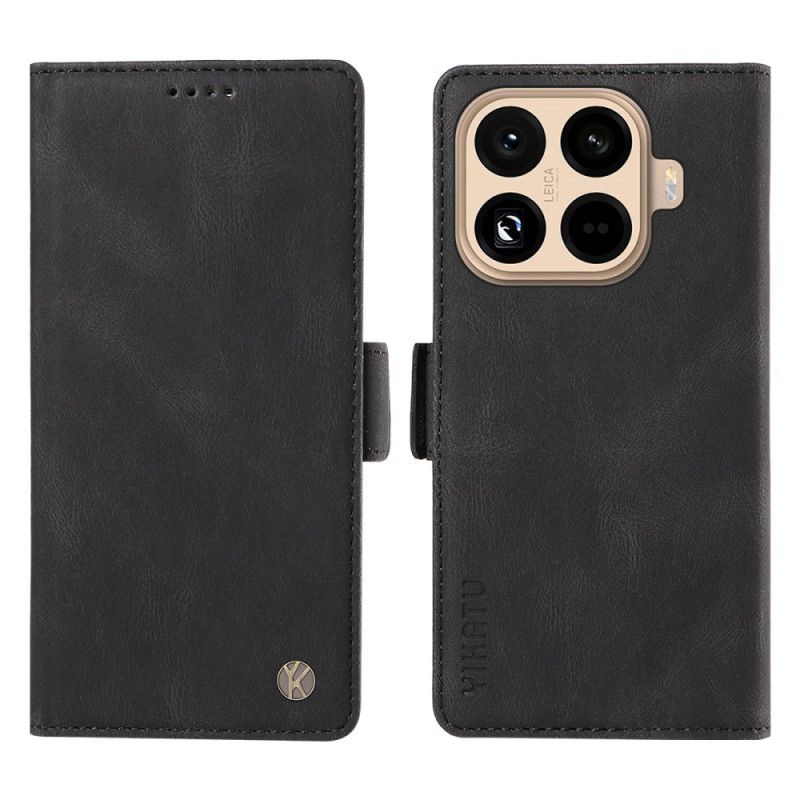 Kožený Kryt Xiaomi 15t Pro Yikatu Kožený Efekt