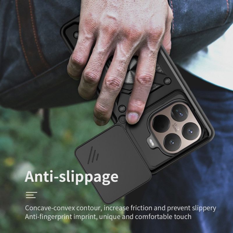 Kryt Na Xiaomi 15t Pro Posuvný Kryt A Stojánek Fotoaparátu