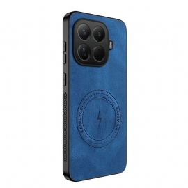 Kryt Xiaomi 15t Pro Kryty Na Mobil Kožený Efekt Magsafe