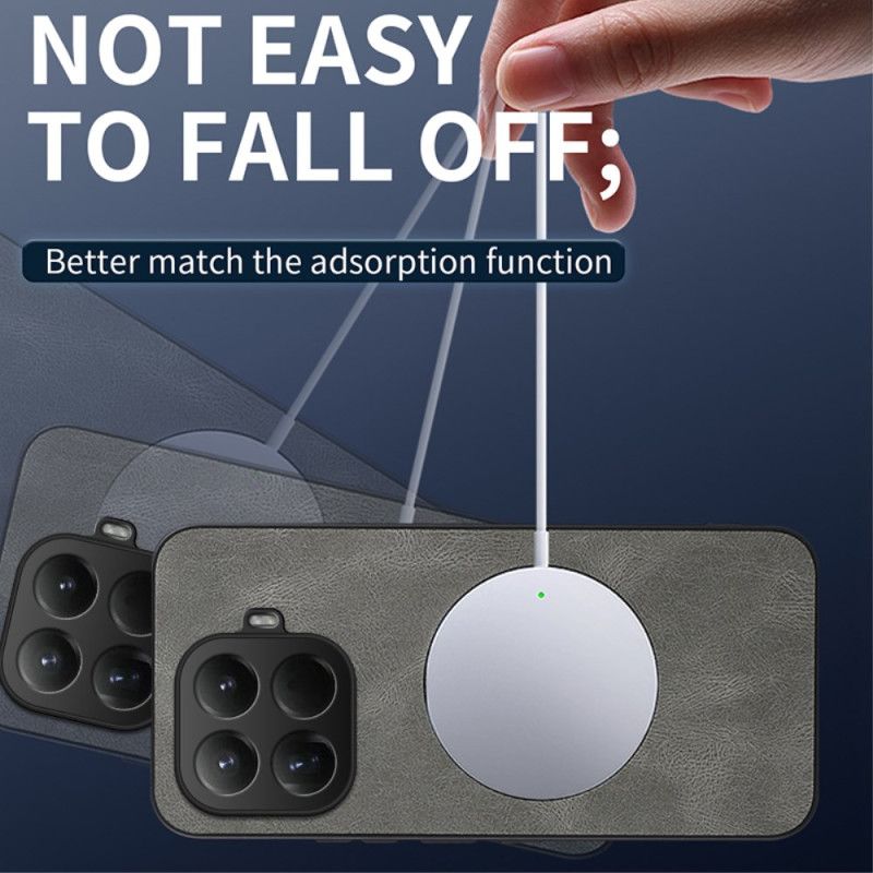 Kryt Xiaomi 15t Pro Kryty Na Mobil Kožený Efekt Magsafe