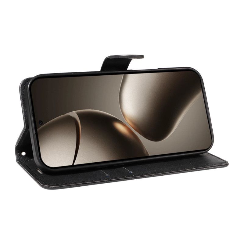 Peněženková Pouzdra Xiaomi 15t Pro Jednobarevná Umělá Kůže