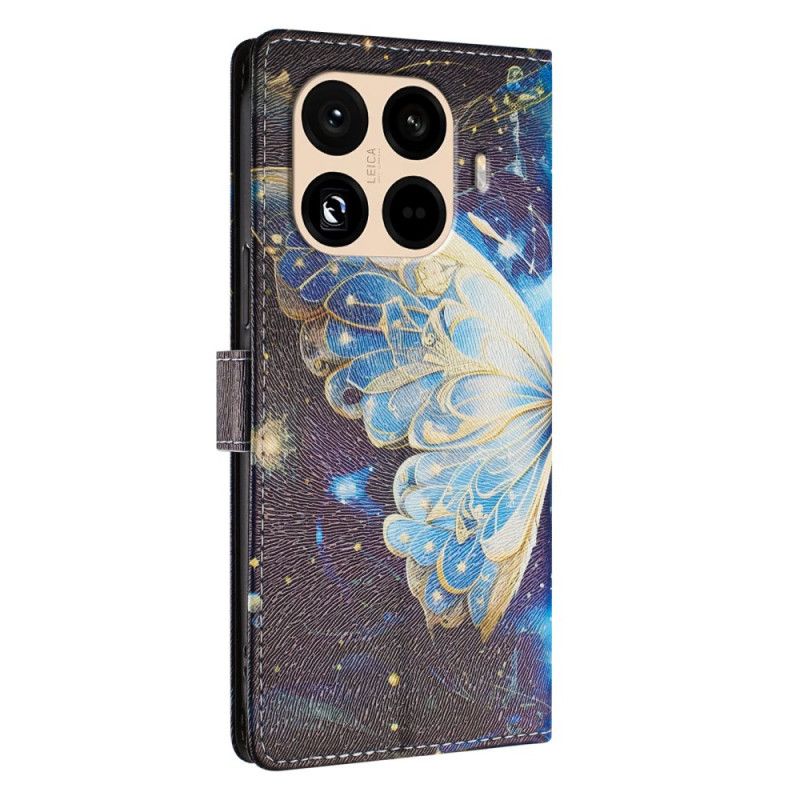 Peněženková Pouzdra Xiaomi 15t Pro Kryty Na Mobil Můra