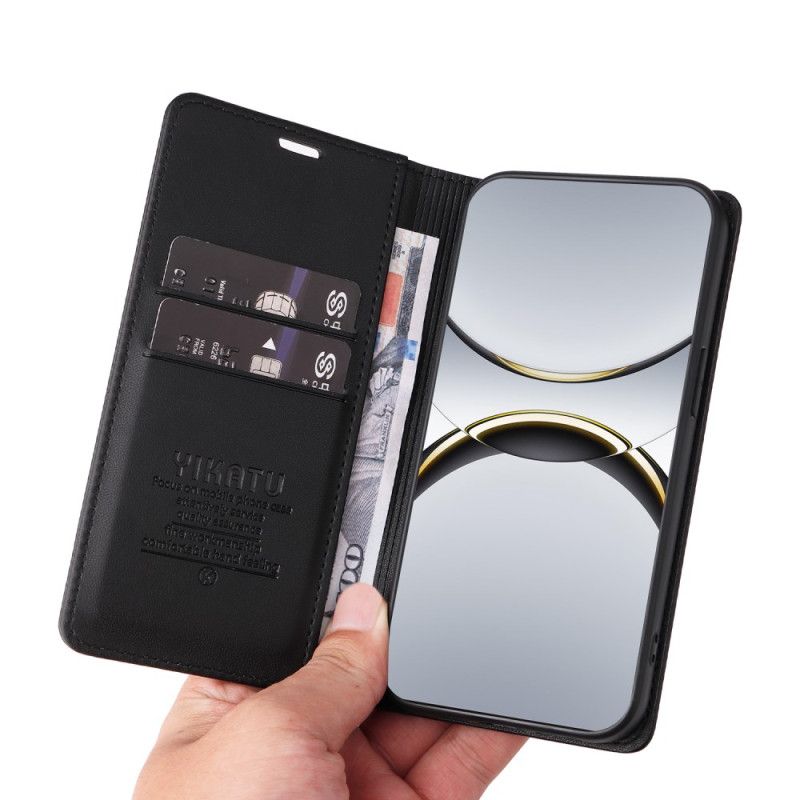 Kožené Pouzdro Oppo Find X8 Pro Yikatu