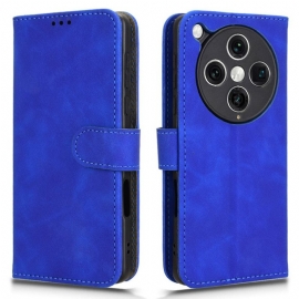 Kožený Kryt Na Oppo Find X8 Pro Semišový Efekt