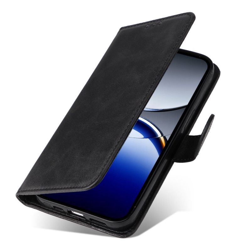 Kožený Kryt Na Oppo Find X8 Pro Řemínek Z Umělé Kůže