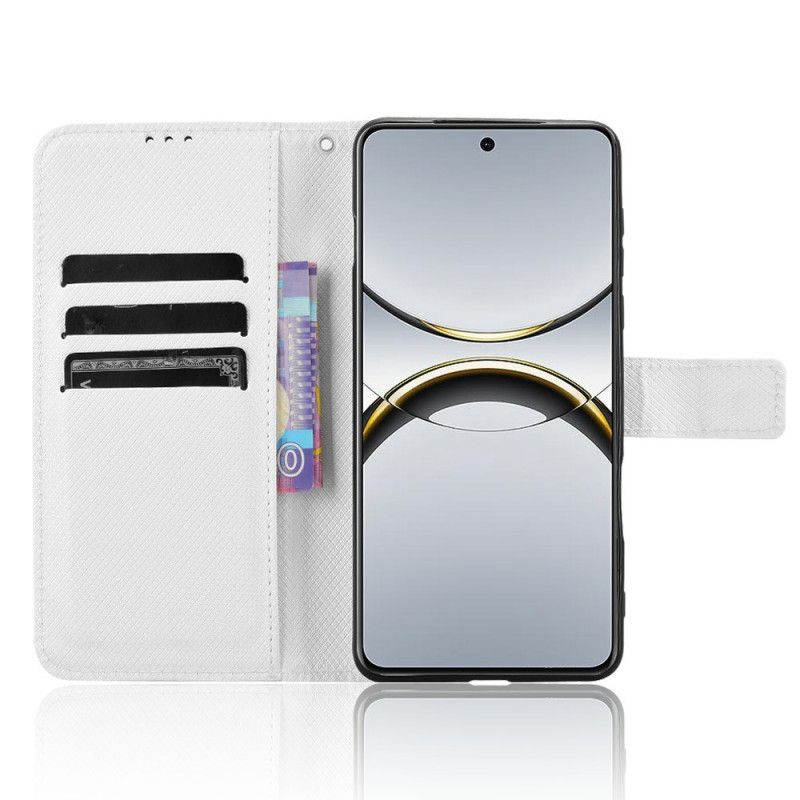 Kožený Kryt Oppo Find X8 Pro Diamantová Textura