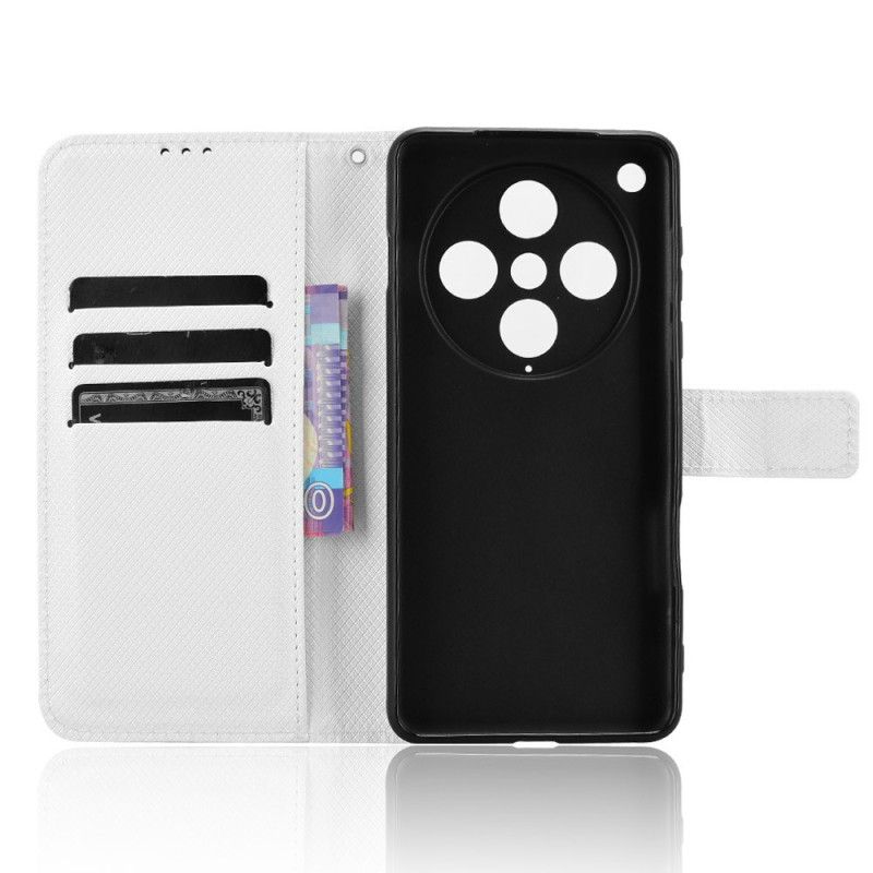 Kožený Kryt Oppo Find X8 Pro Diamantová Textura