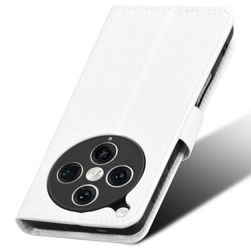 Kožený Kryt Oppo Find X8 Pro Diamantová Textura