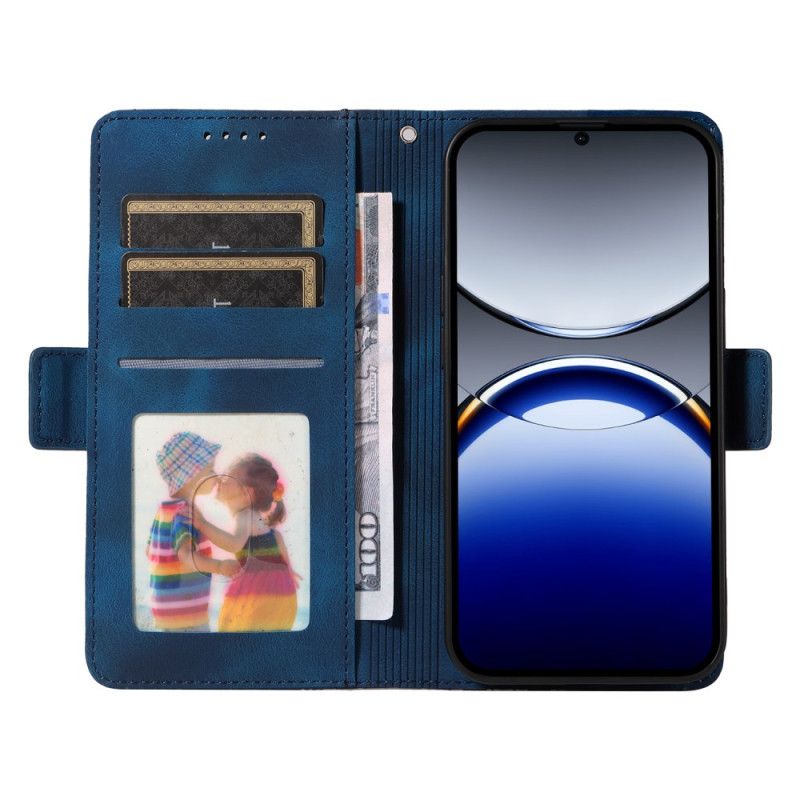 Kožený Kryt Oppo Find X8 Pro Hvězdný Vzor