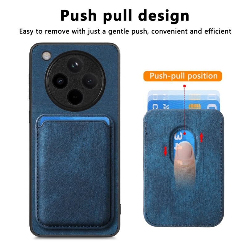 Kryt Oppo Find X8 Pro Retro S Odnímatelným Držákem Karet