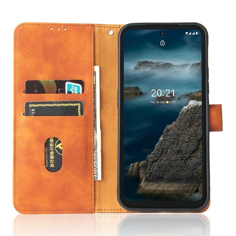 Flipové Pouzdro Na Nokia XR20 Měkký Dotek