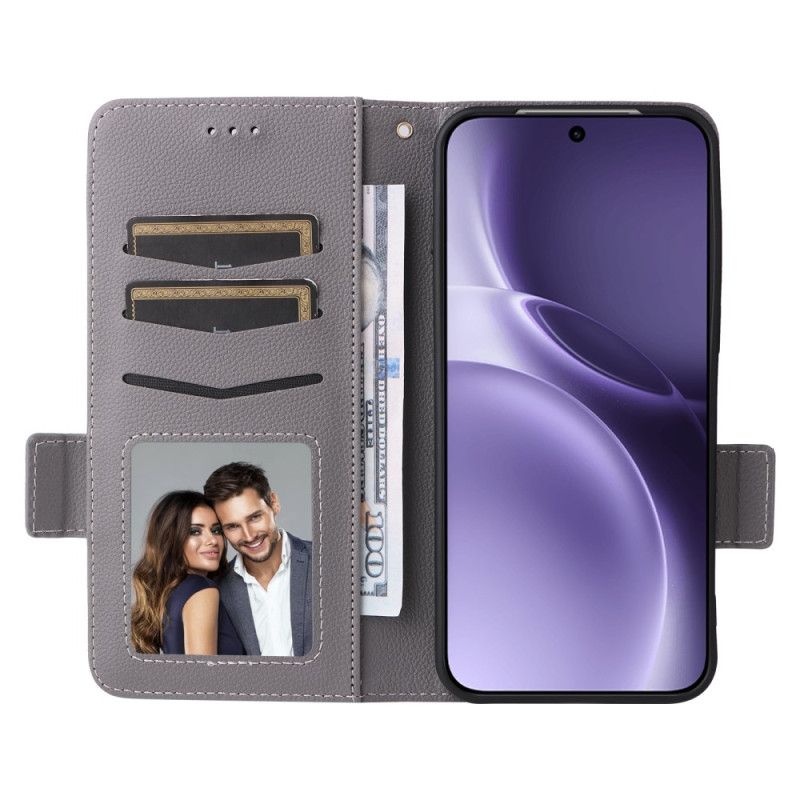 Kožený Kryt Vivo X300 Pro Umělá Kůže S Popruhem