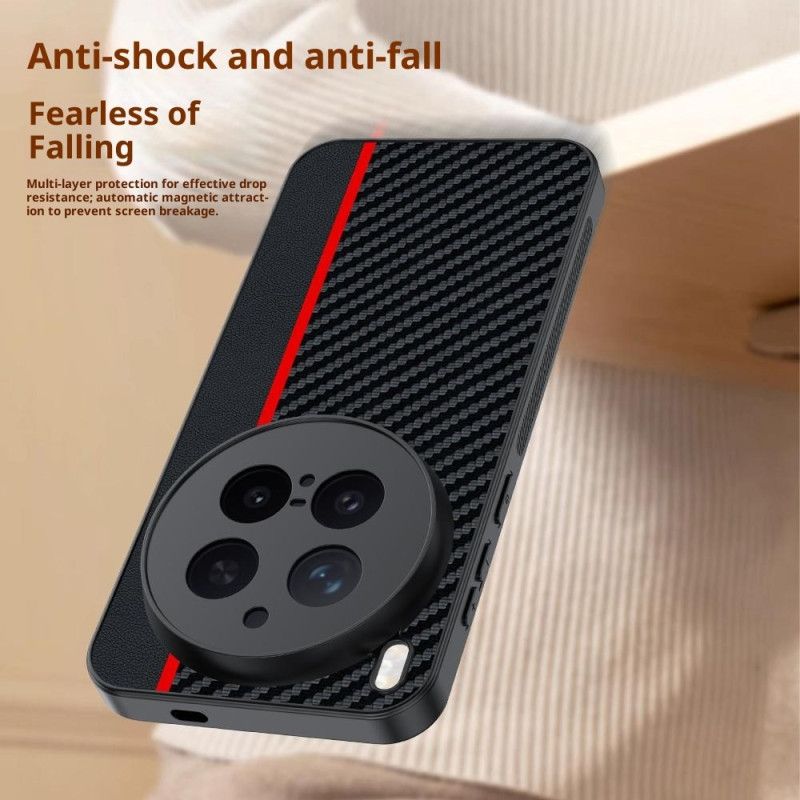 Kryt Vivo X300 Pro Kryty Na Mobil Uhlíková Vlákna