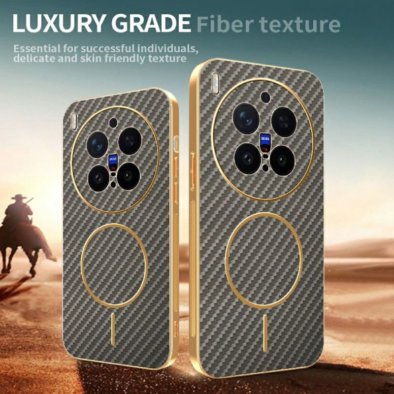 Kryt Vivo X300 Pro Textura Uhlíkových Vláken