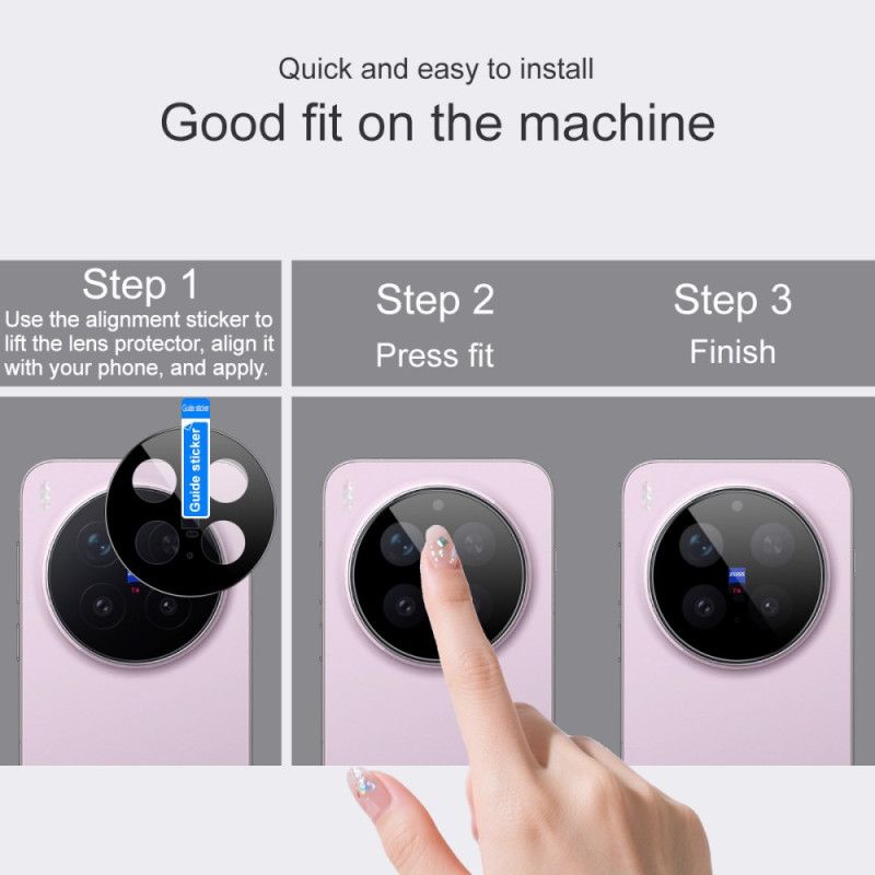 Ochranná Fólie Z Tvrzeného Skla Pro Vivo X300 Pro (černá Verze) Imak