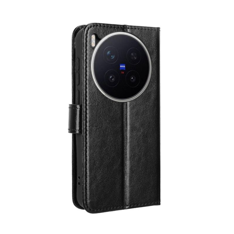 Peněženková Pouzdra Vivo X300 Pro Kryty Na Mobil Umělá Kůže Křiklavá Kůže