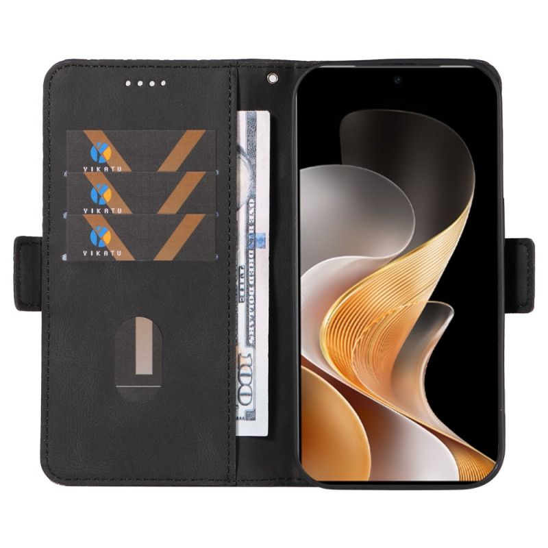 Kožený Kryt Vivo V40 5g Kosočtvercový Vzor