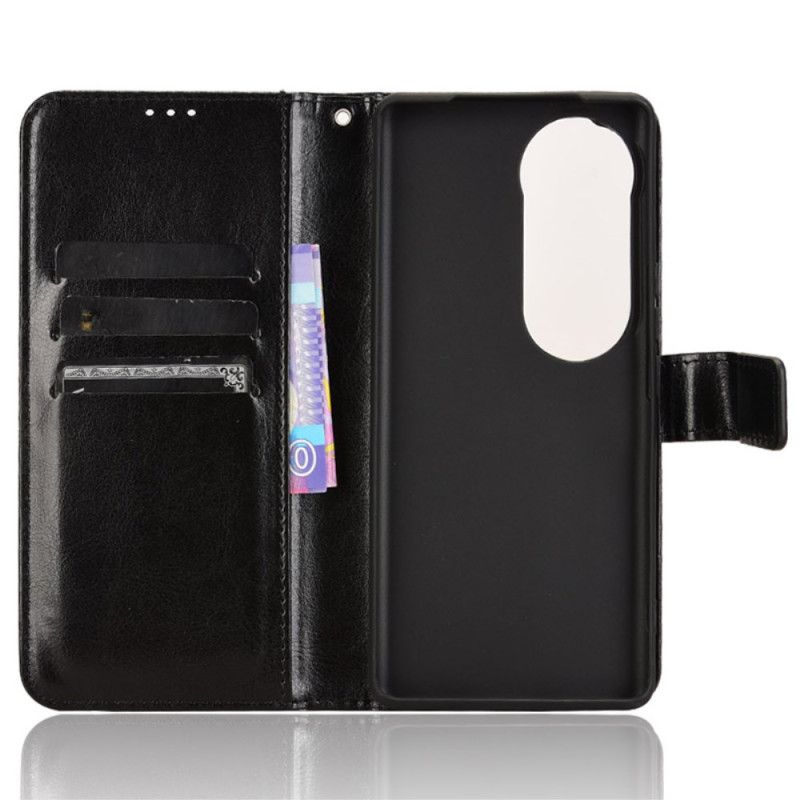 Kožený Kryt Vivo V40 5g Okázalá Umělá Kůže