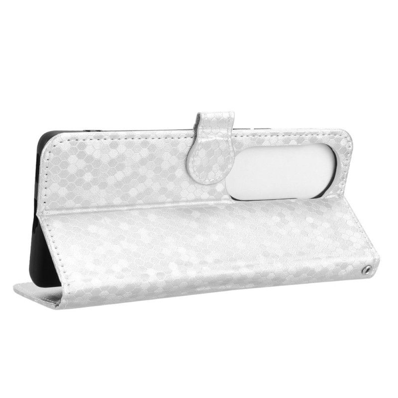 Kožený Kryt Vivo V40 5g Třpytivé Tečky