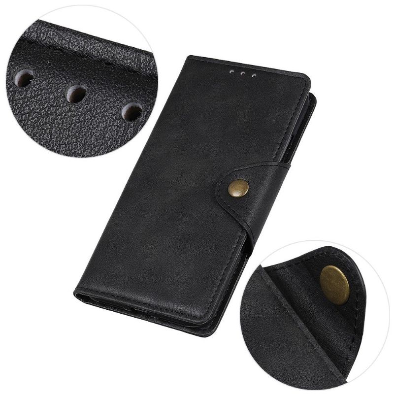 Flipové Pouzdro Na iPhone 13 Full Protect Matná Umělá Kůže