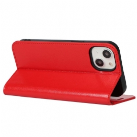 Flipové Pouzdro Na iPhone 13 Funkce Podpory Koženého Držáku Karty