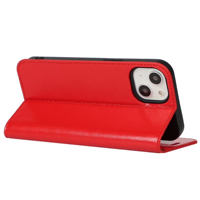 Flipové Pouzdro Na iPhone 13 Funkce Podpory Koženého Držáku Karty