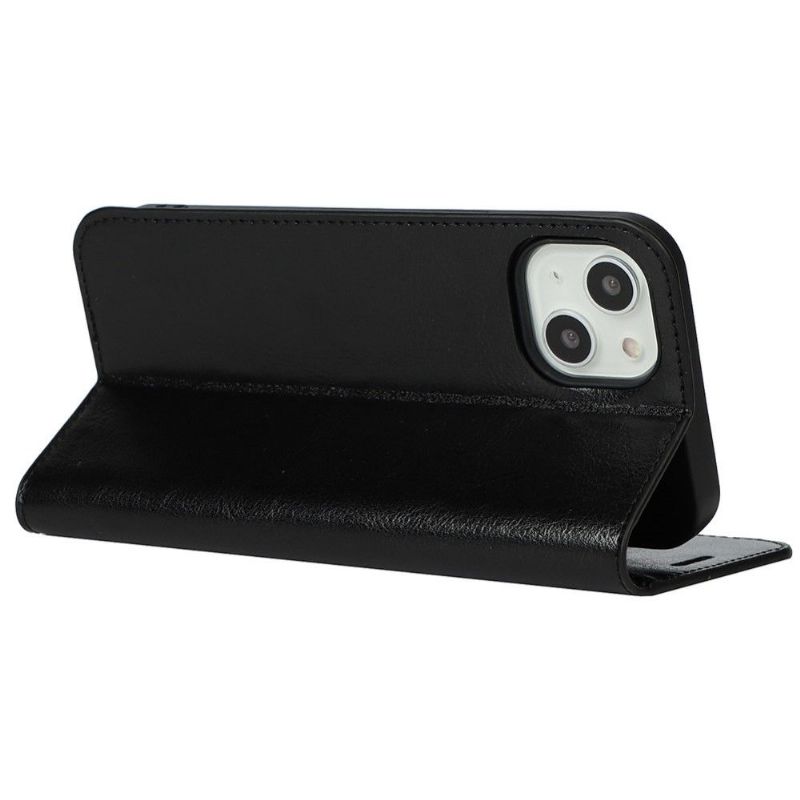 Flipové Pouzdro Na iPhone 13 Funkce Podpory Koženého Držáku Karty