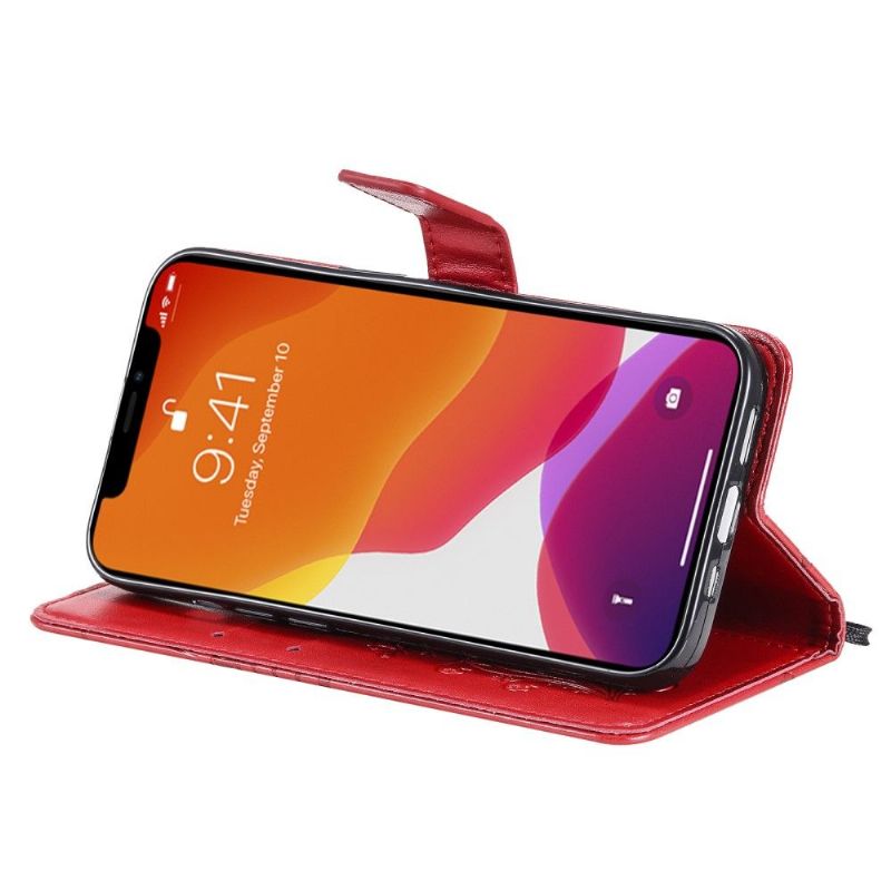 Flipové Pouzdro Na iPhone 13 Motýli Podpůrných Funkcí