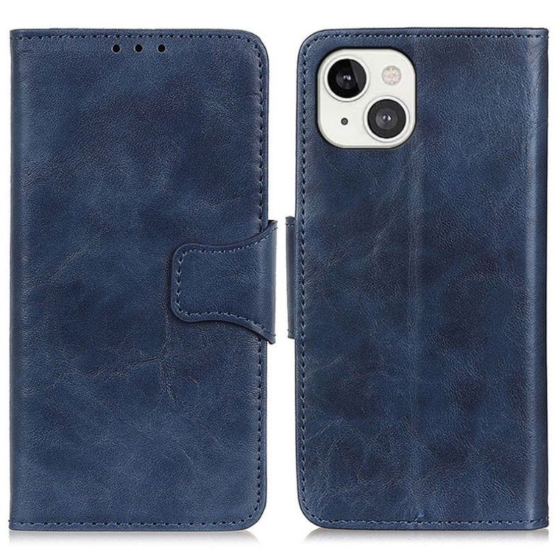 Kožené Pouzdro Folio Na iPhone 13 Klasická Umělá Kůže Edouard