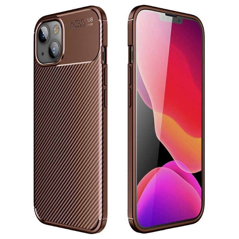 Kryt Na iPhone 13 Styl Uhlíkových Vláken