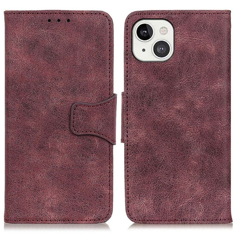 Pouzdra Na iPhone 13 Edouard Faux Leather Vintage