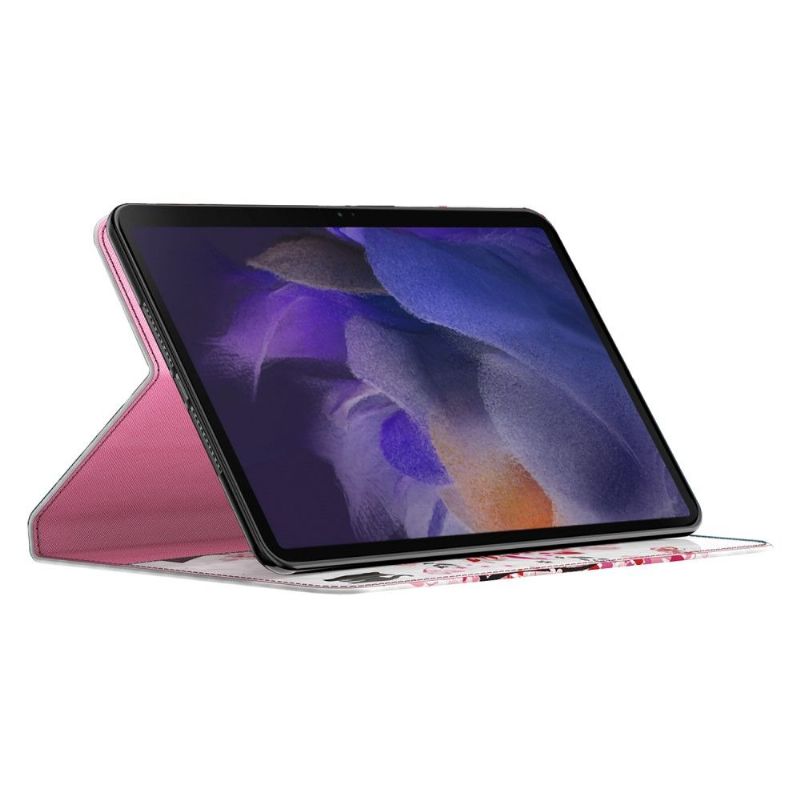 Květinový Obal Na Tablet Samsung Galaxy Tab A8 (2021).