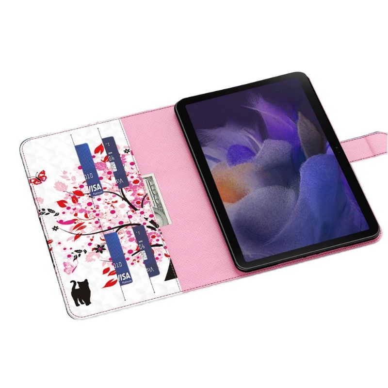 Květinový Obal Na Tablet Samsung Galaxy Tab A8 (2021).